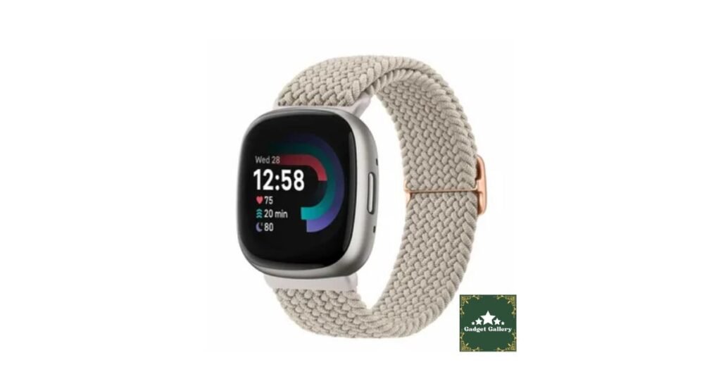 Maledan Braided Stretchy Band Review for Fitbit Sense & Versa