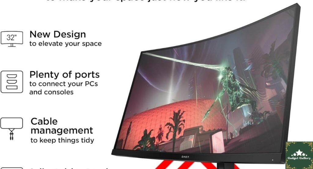 HP OMEN 32c design
