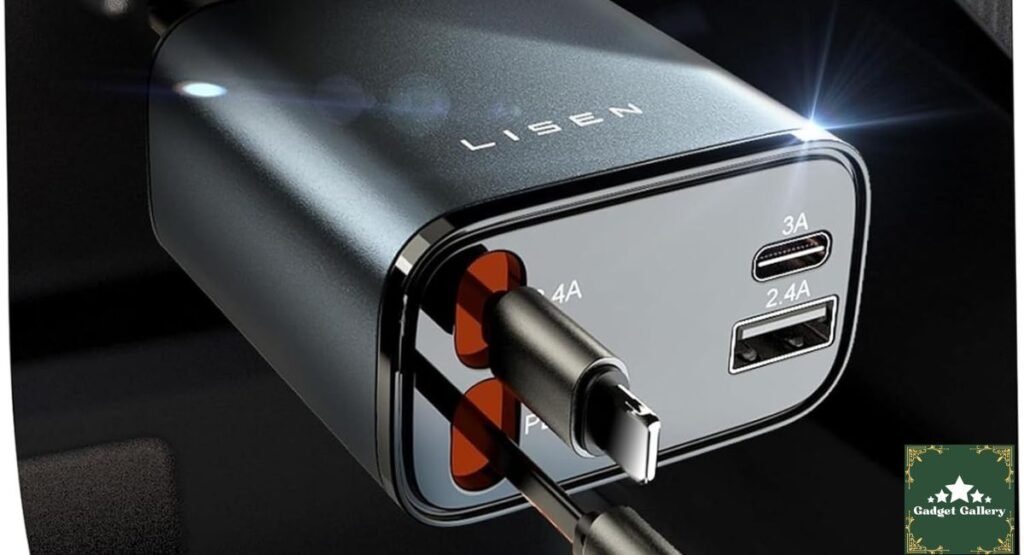 LISEN Retractable Car Charger 