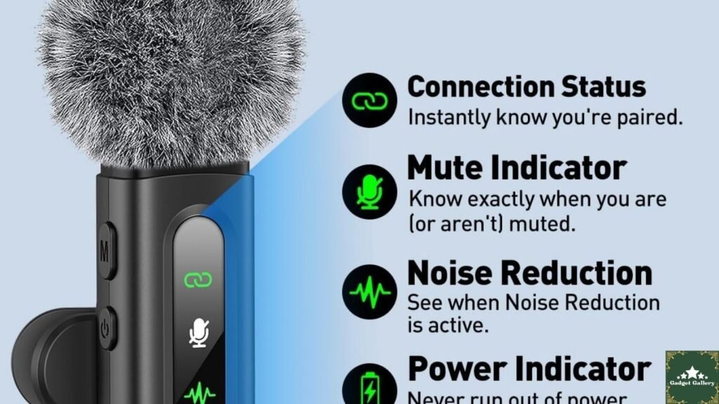 USB C Lavalier Microphone features