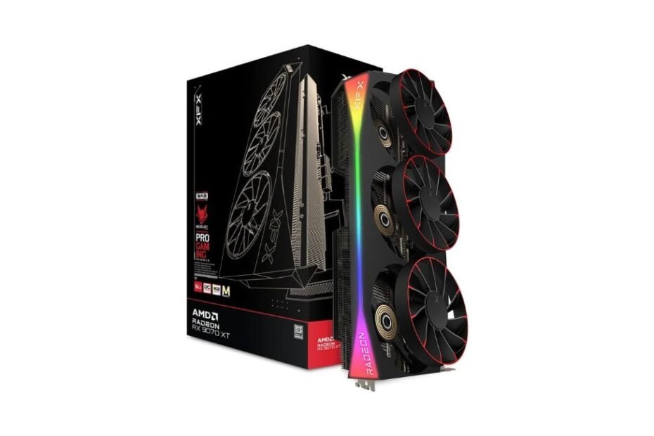 XFX Mercury AMD Radeon RX 9070 XT OC Magnetic Air Edition Review