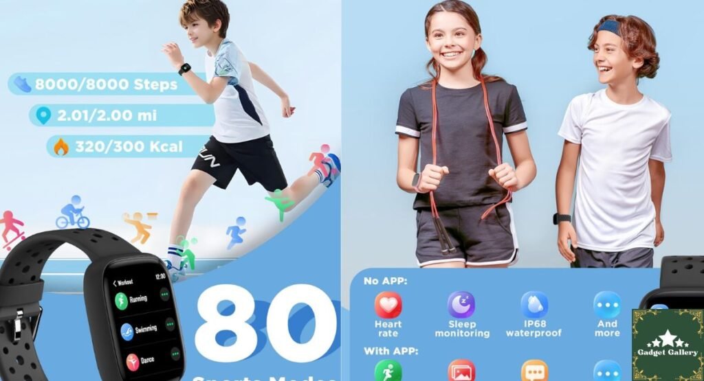 Honest BIGGERFIVE Kids Smart Watch specifications