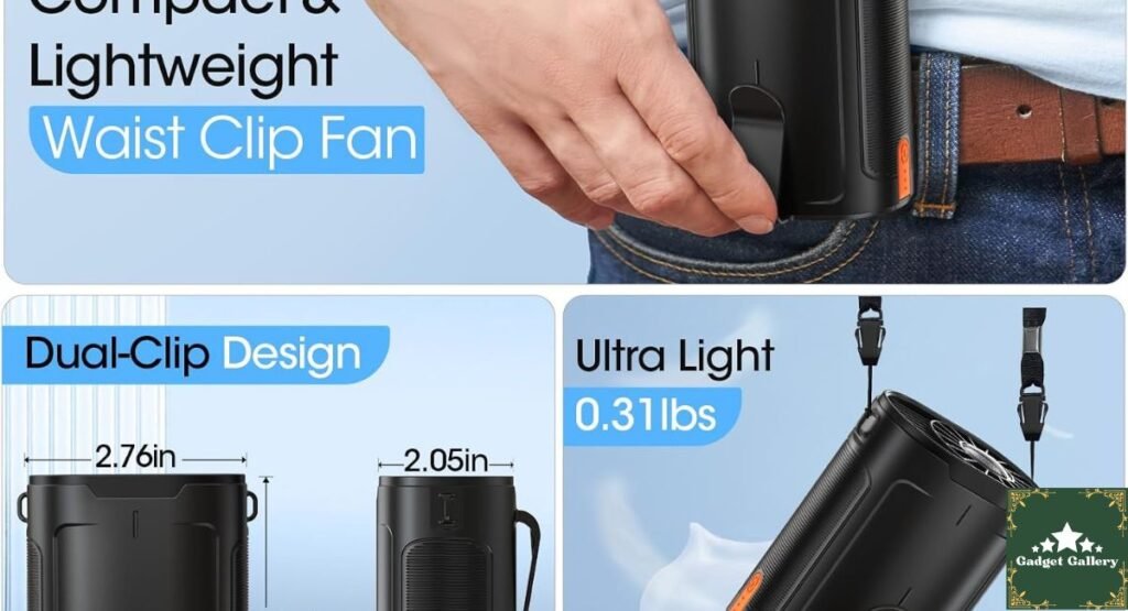  I Wore a Fan Around My Waist for Three Weeks — Here's What Nobody Tells You About the Heelkl 2026 AI Portable Fan portability