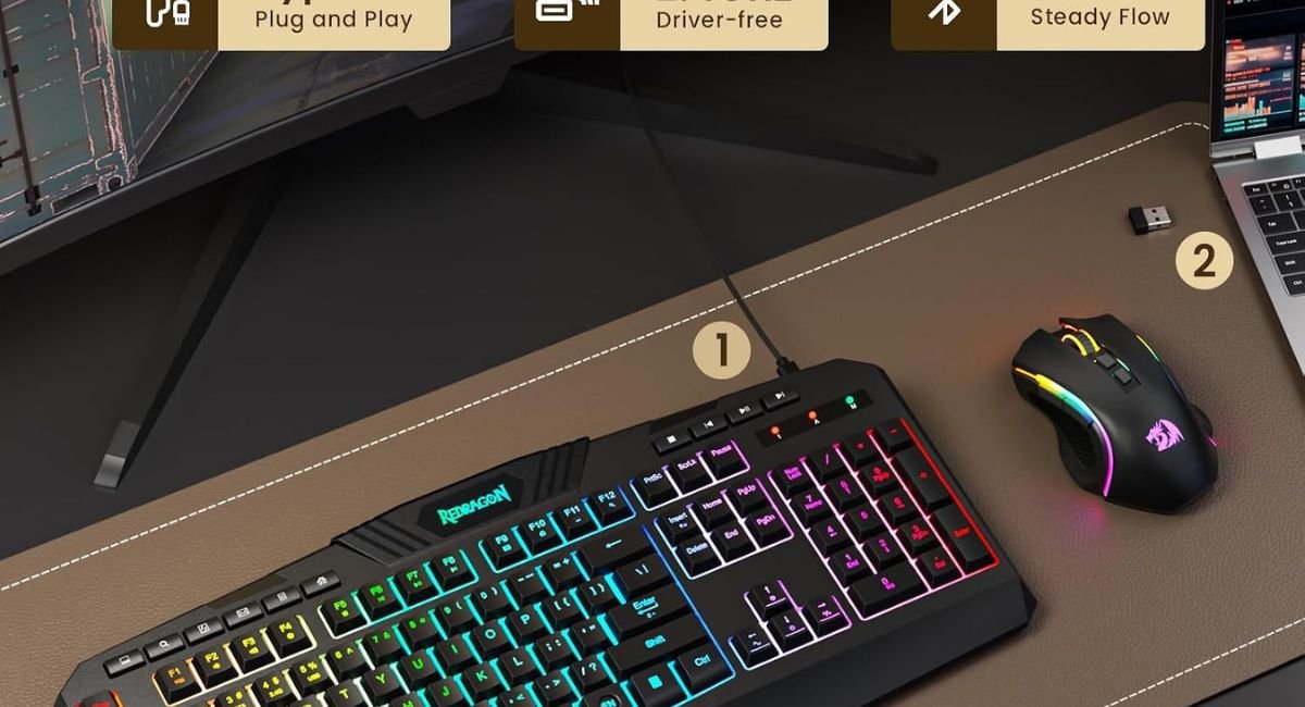 I Bought a $25 Redragon Keyboard and Mouse Combo to Stop Arguing About Cable Length—Four Months Later, I’m Still Using It