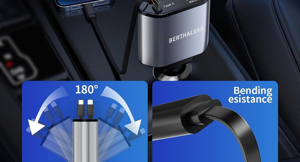4-in-1 Retractable Car Charger Review