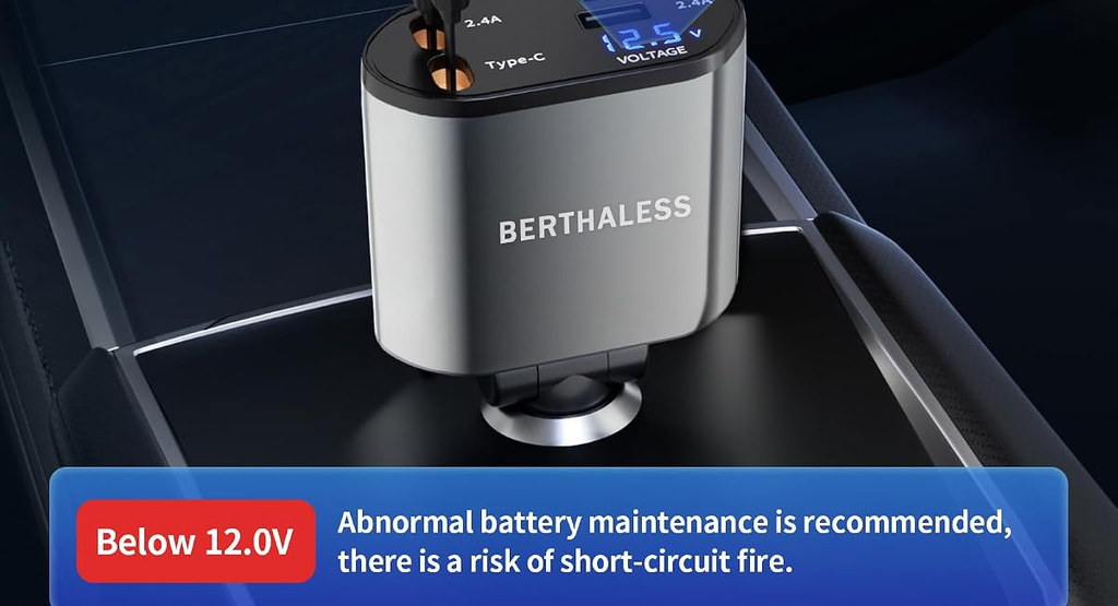 4 in 1 Retractable Car Charger test